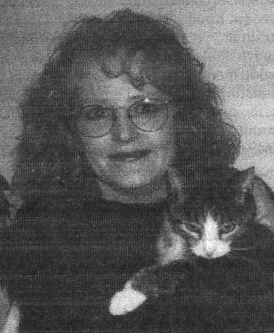Connie Pich and and her cat, FuFee