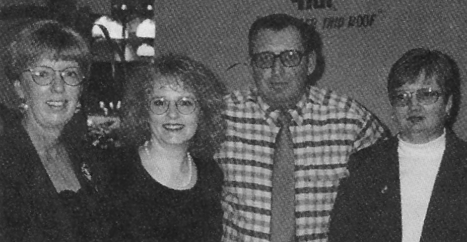 Alice James (left), Connie Pich, Terry Myers and Elaine Dodson